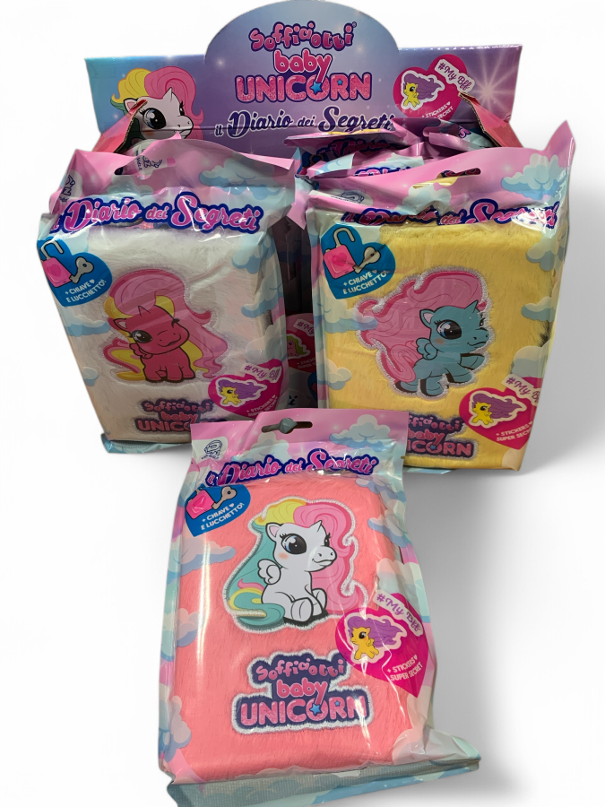 SOFFICIOTTI BABY UNICORN DIARIO SEGRETO